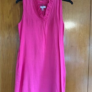 Cupio Hot Pink Sleeveless Shift Dress
